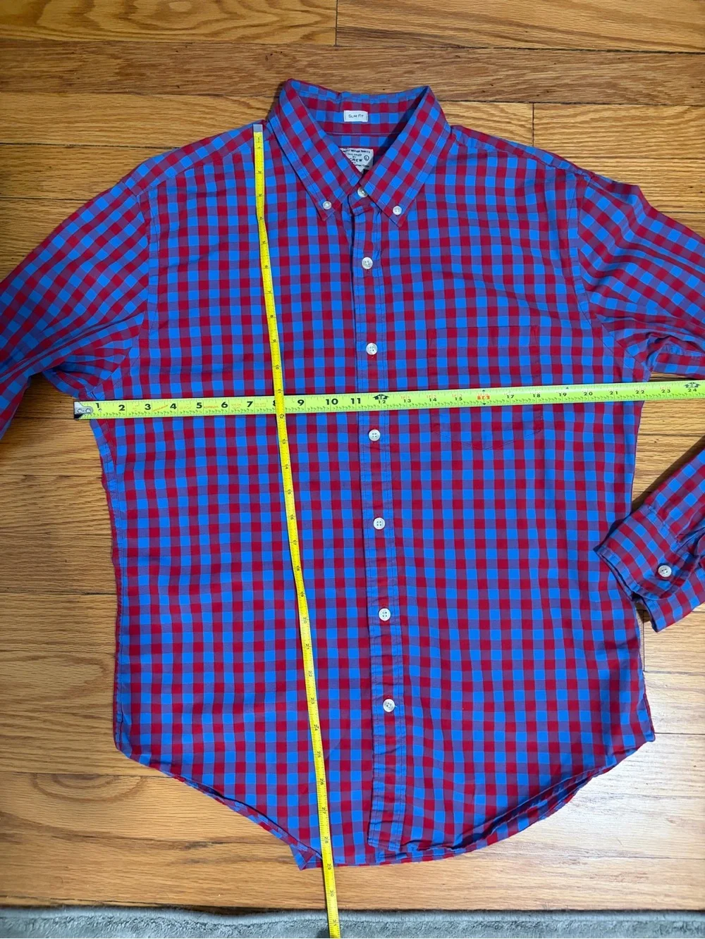 J. Crew approximate measurements