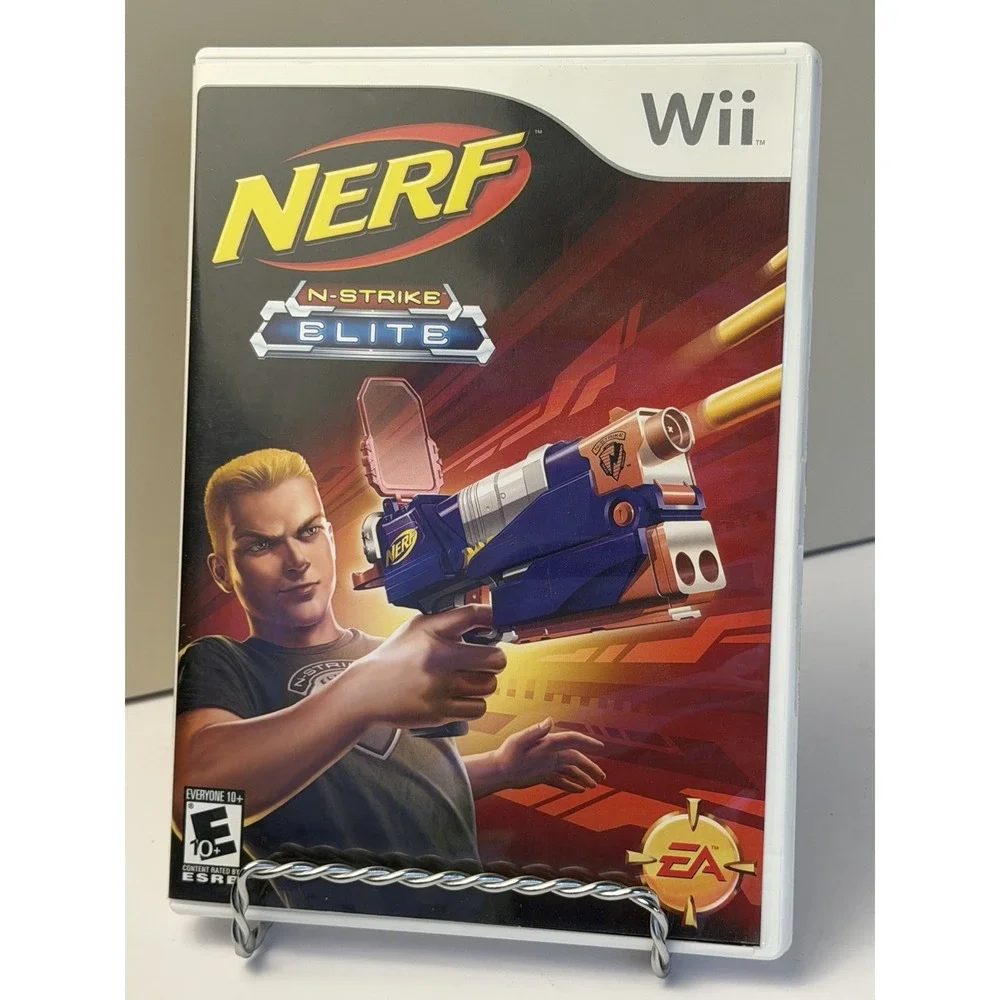 Nerf N-Strike Elite (Nintendo Wii, 2009) CIB Complete