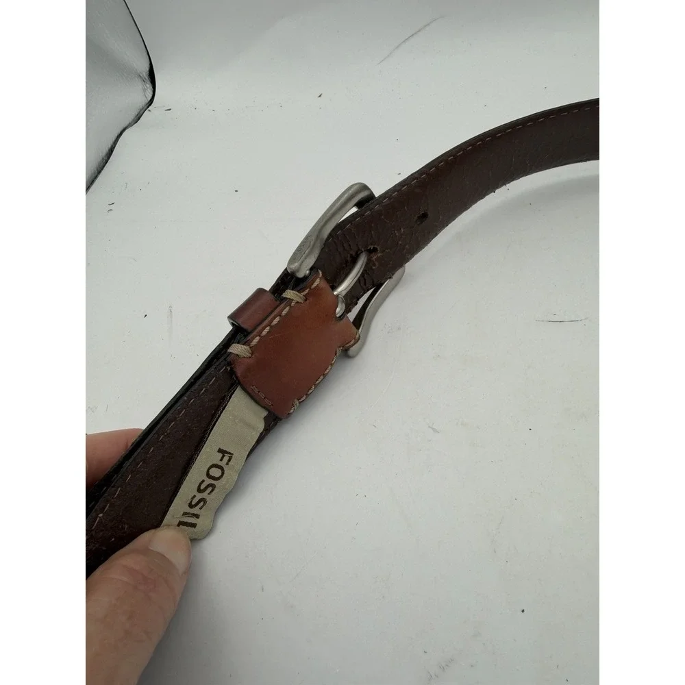Fossil leather work