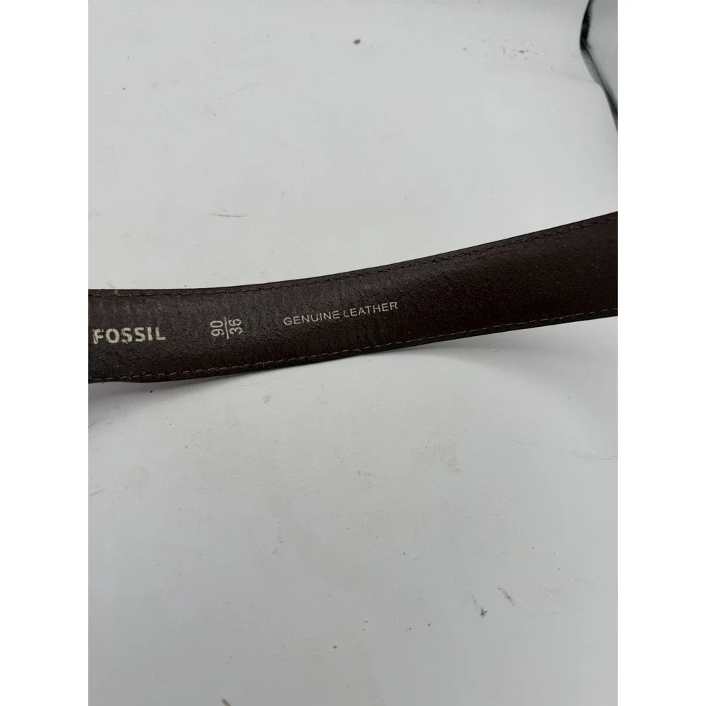 Fossil leather work