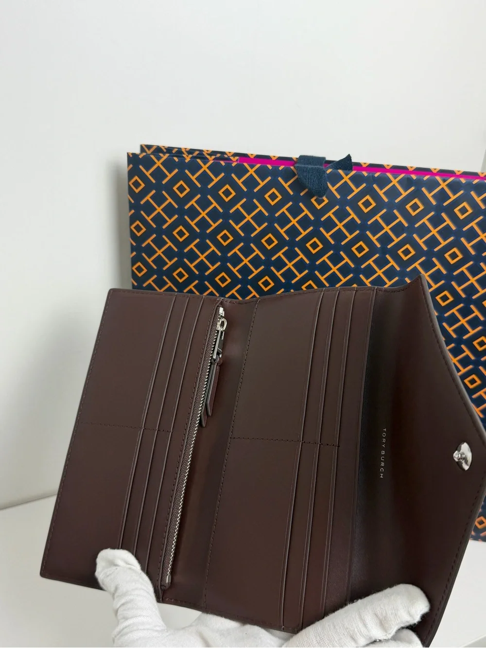 Tory Burch elegant envelope