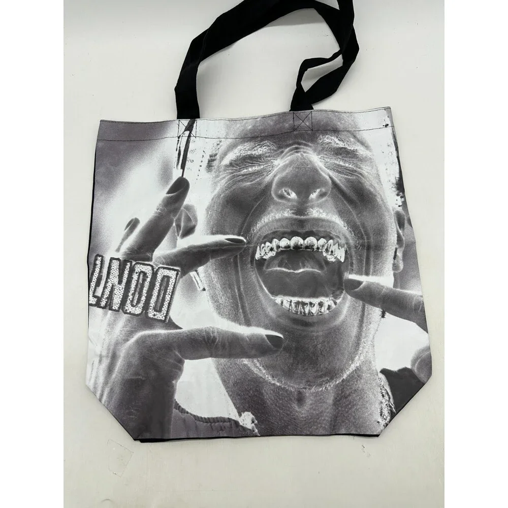 Puma x ASAP Rocky Tote Bag New Cloth Black Shopping Fashion Bag