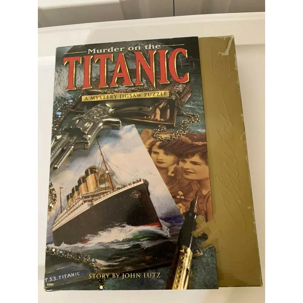 New Murder On The TITANIC Mystery Jigsaw Puzzle, 1000 Piece 23