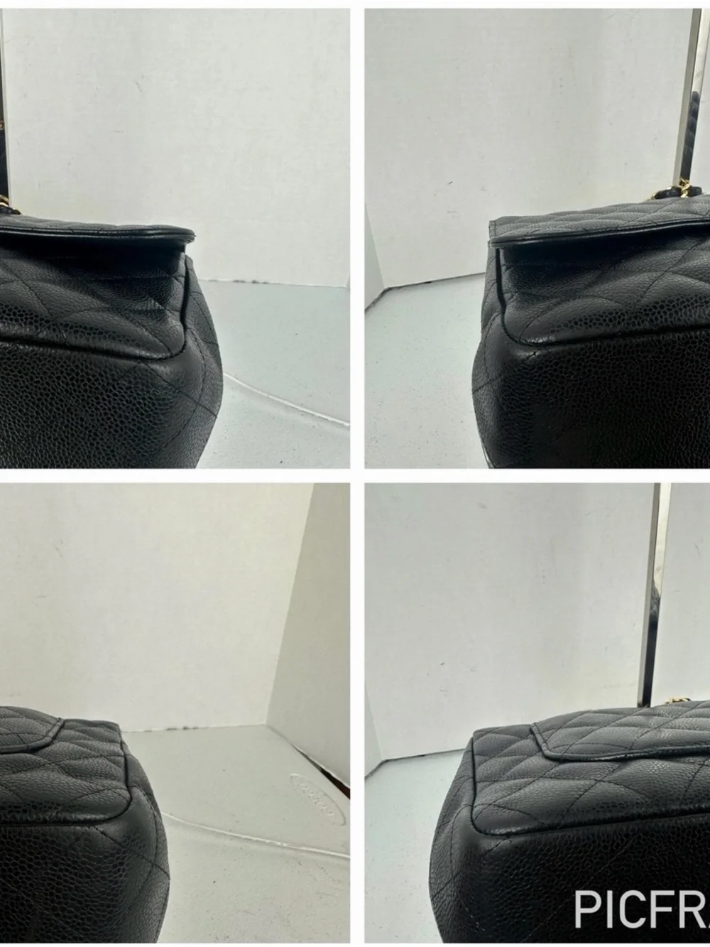 CHANEL scratches has discoloration
