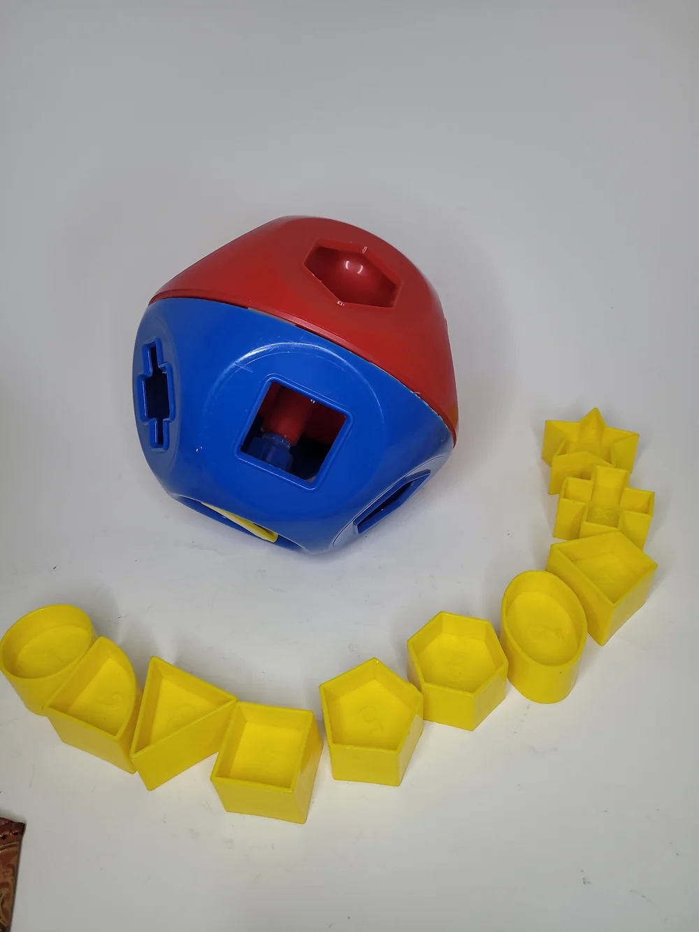 Tupperware colorful shape
