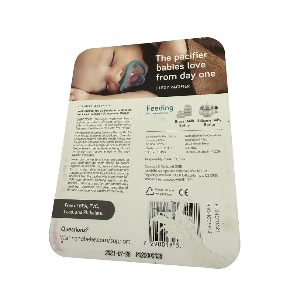 Nanobebe flexy pacifier