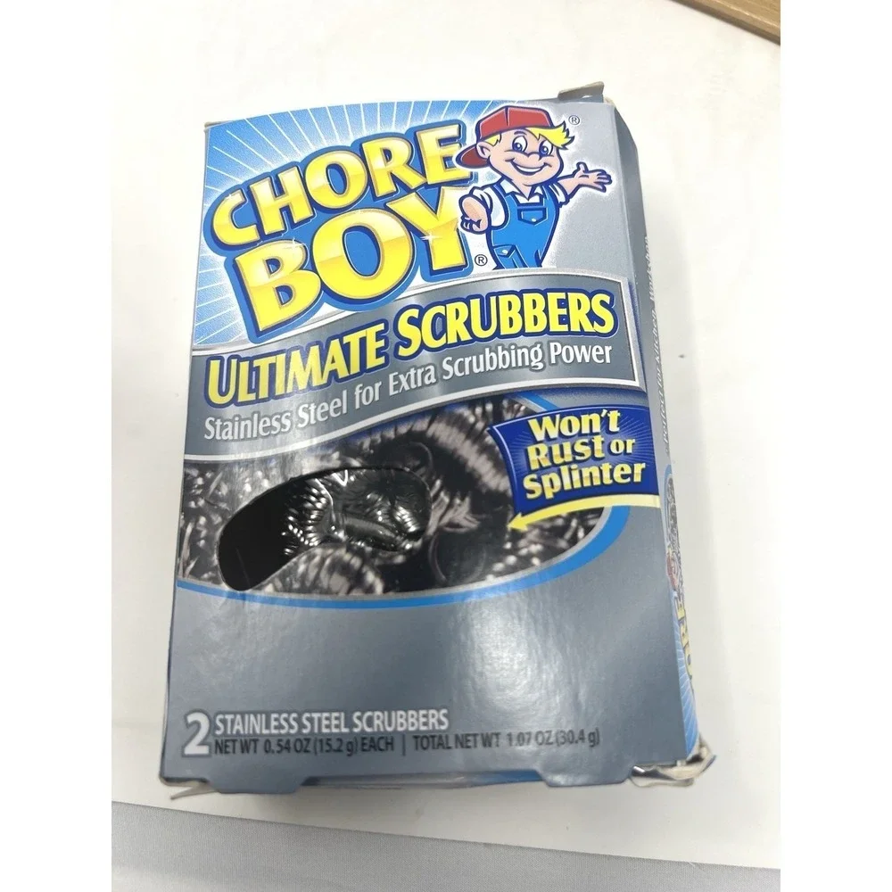 Chore Boy comes all