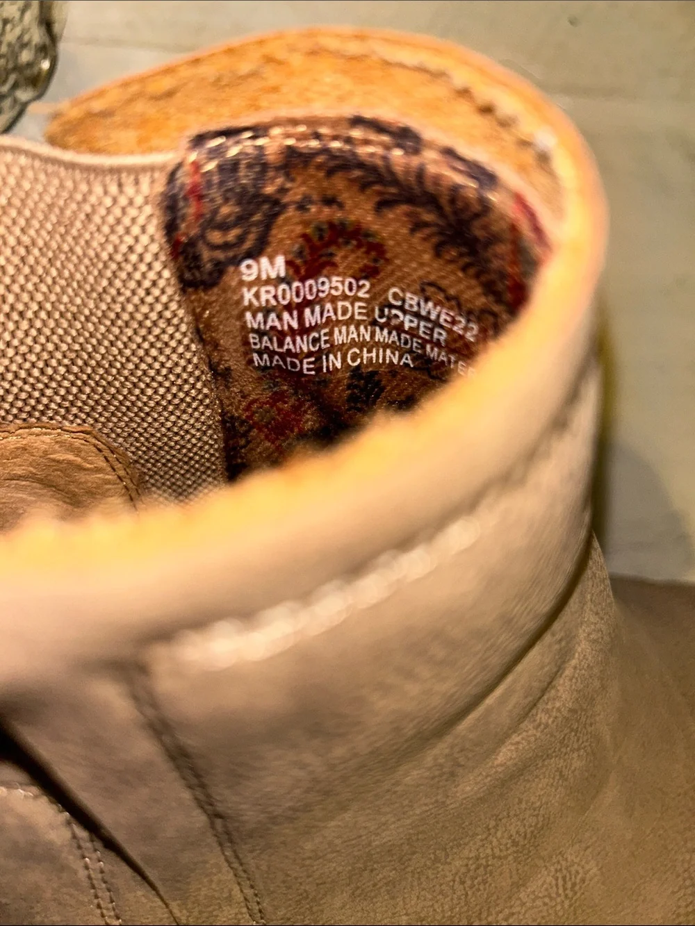 Kork-Ease wraparound elastic