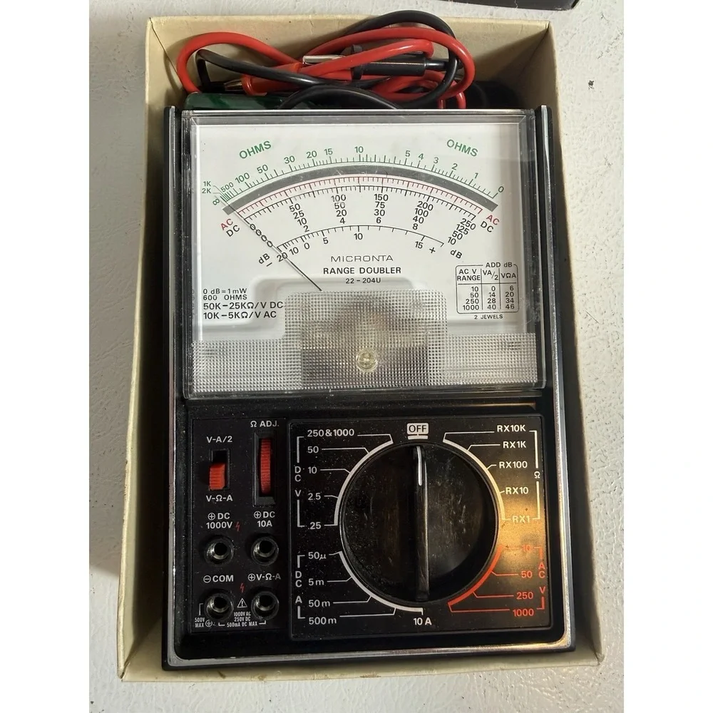 Micronta used box