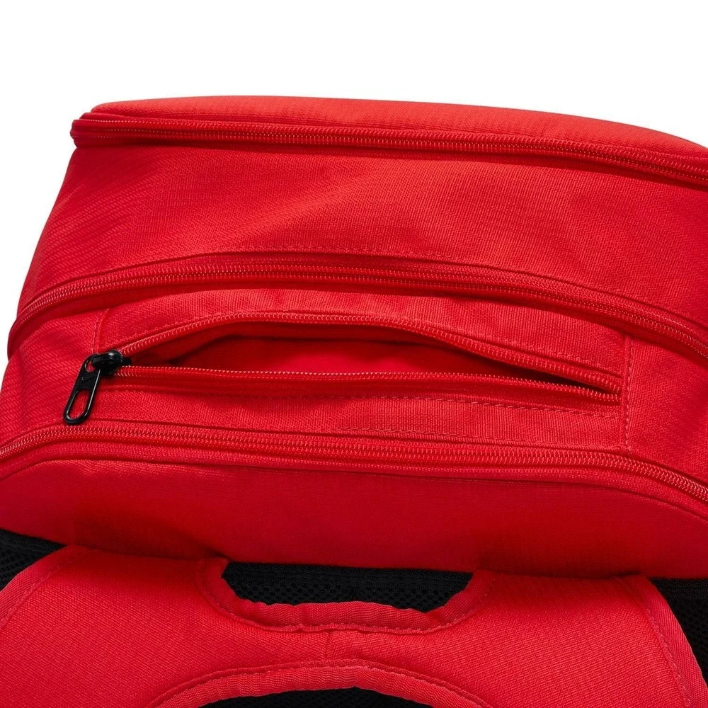 Nike Brasilia 9.5 Backpack University Red Black‎ Padded Straps Laptop Sleeve NEW