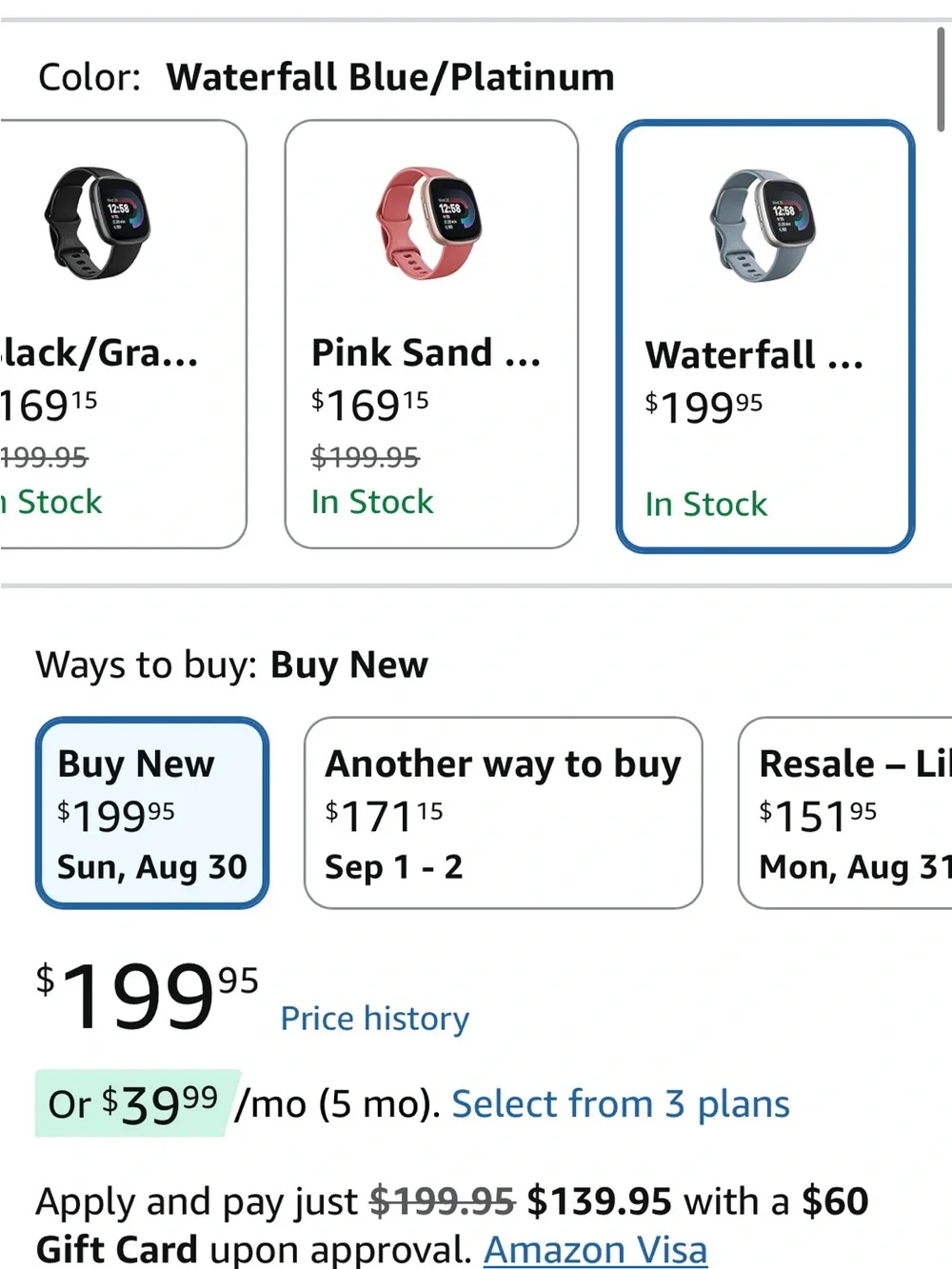 fitbit compact square