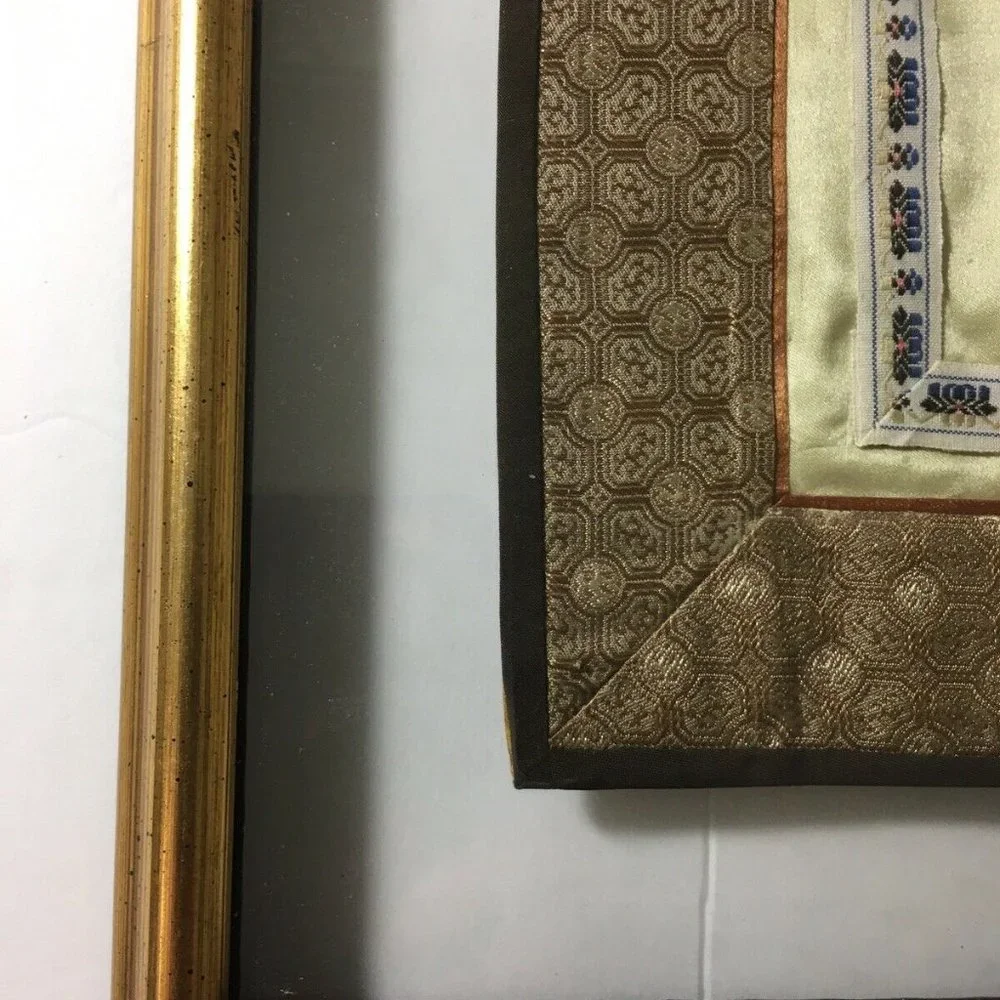 N/A vintage embroidered