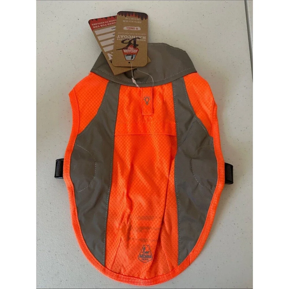 Arcadia Trail Dog Raincoat XS Waterproof Reflective Pet Jacket