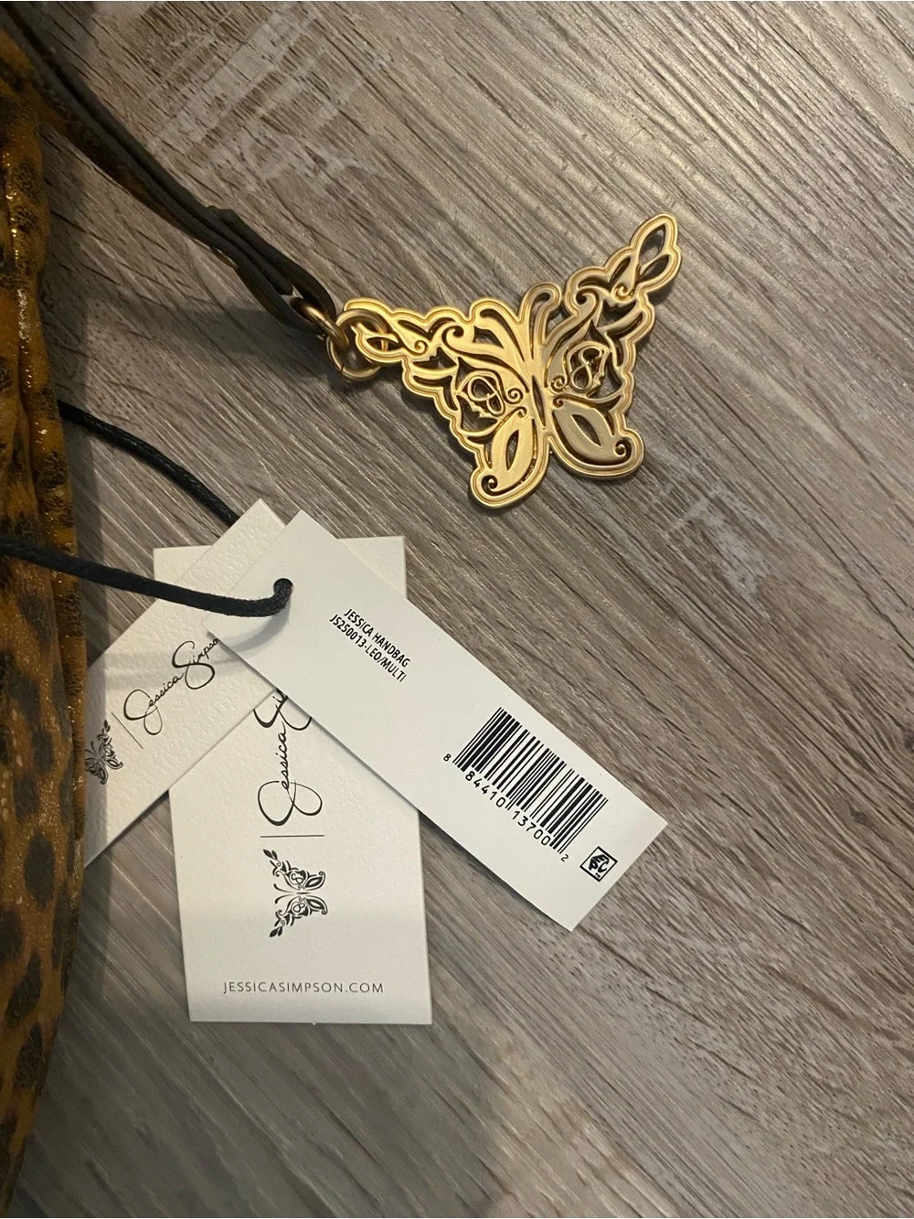 Jessica Simpson manmade materials