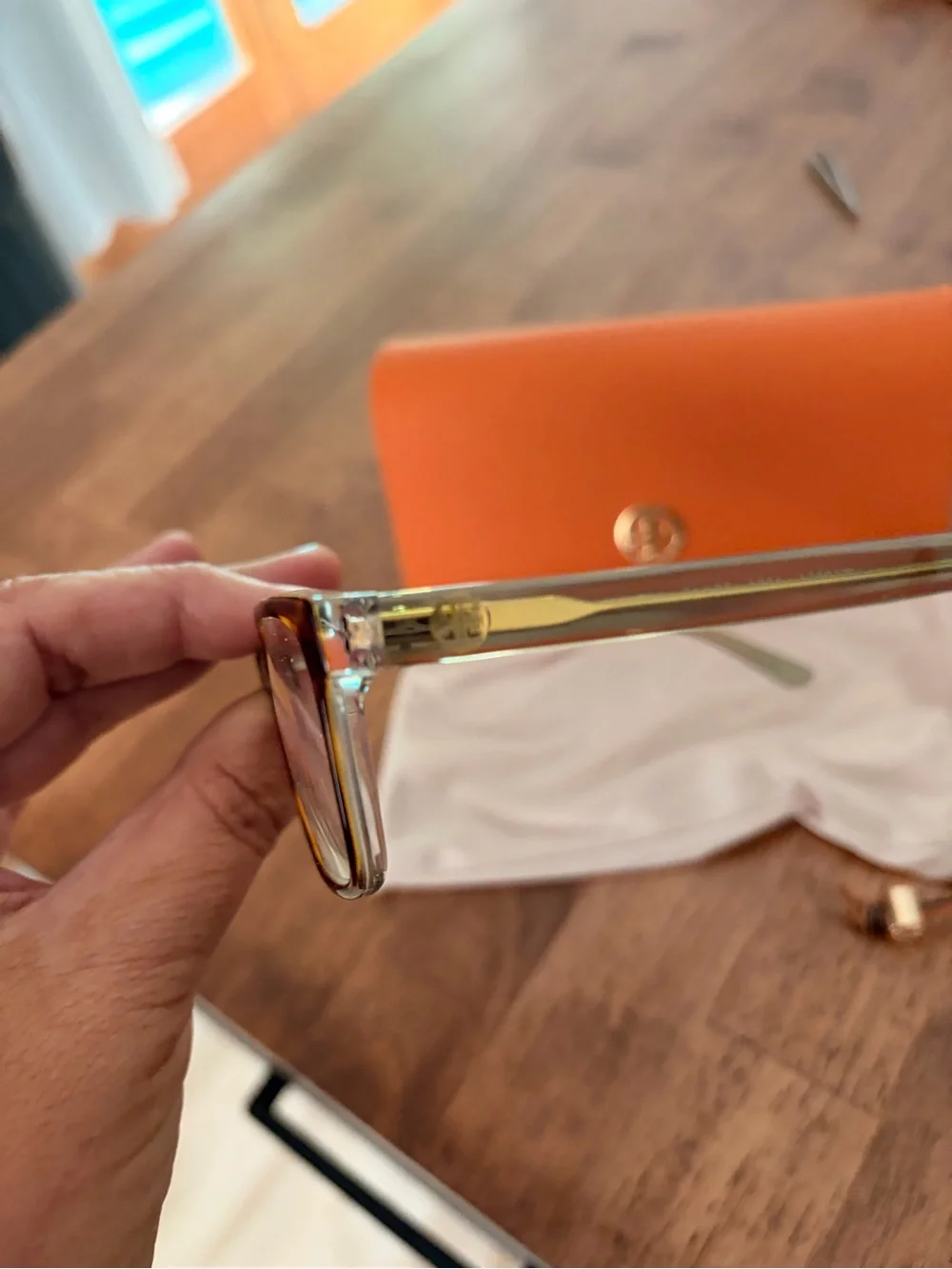 Tory Burch structured saffiano