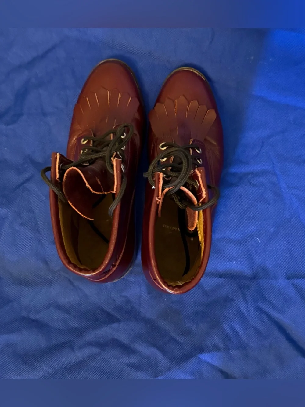 Justin Boots classic burgundy