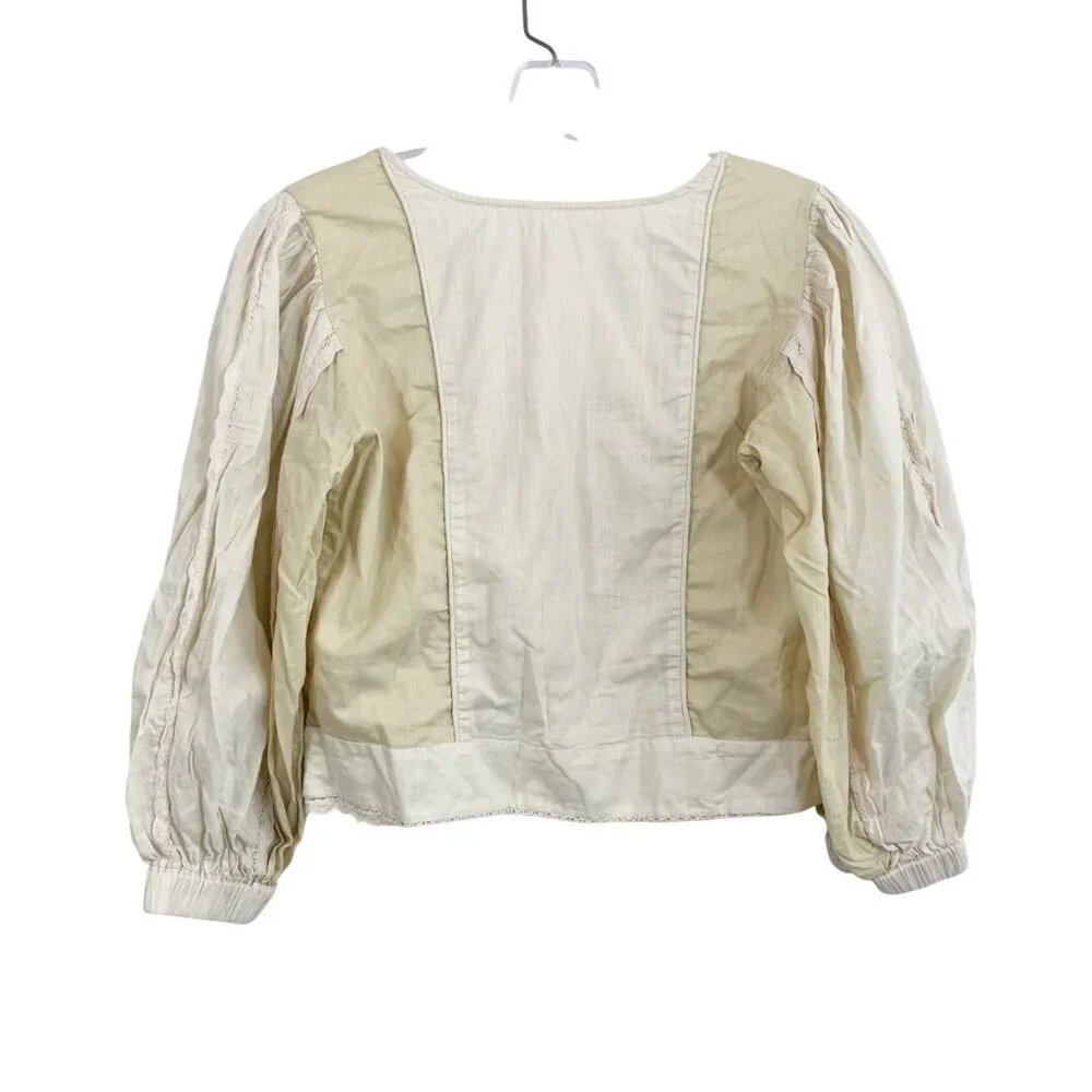Anthropologie cropped neck