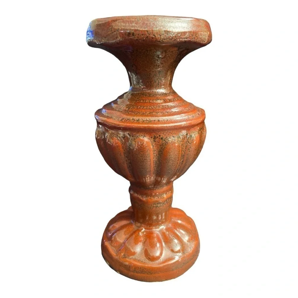 Handmade vintage terracotta