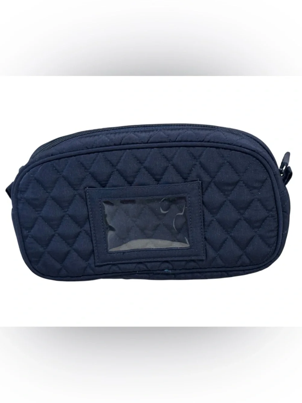 Vera Bradley Classic Navy Microfiber Cosmetic & medicine Travel Bag