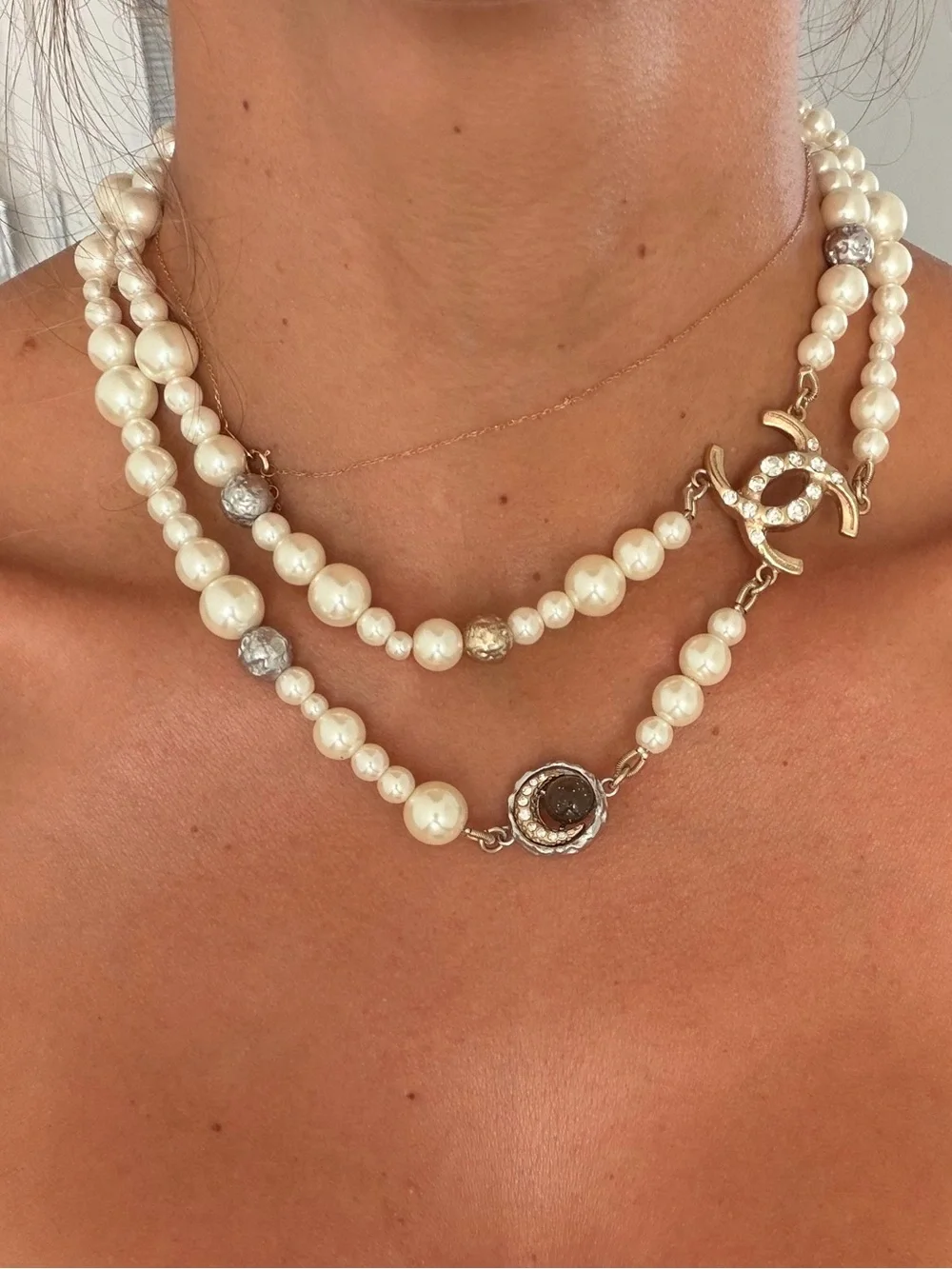 CHANEL beautiful double