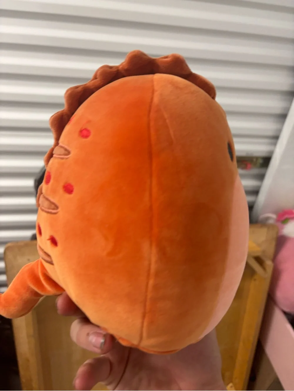 Squishmallows soft orange