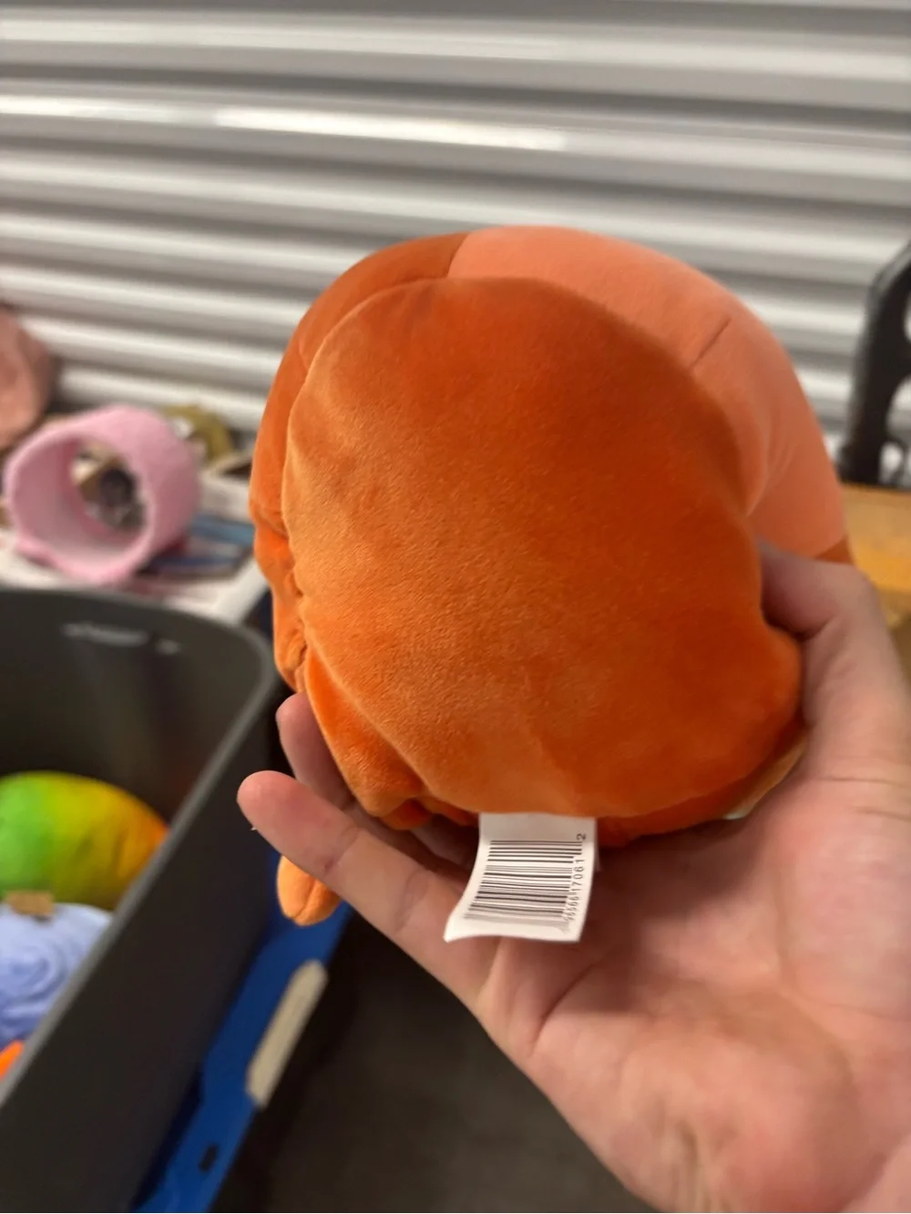 Squishmallows soft orange