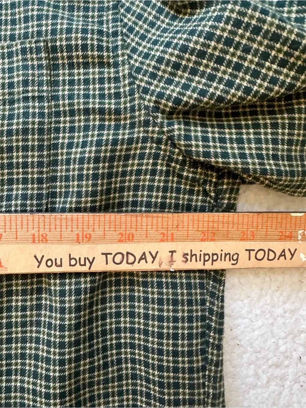 J. Crew brushed twill