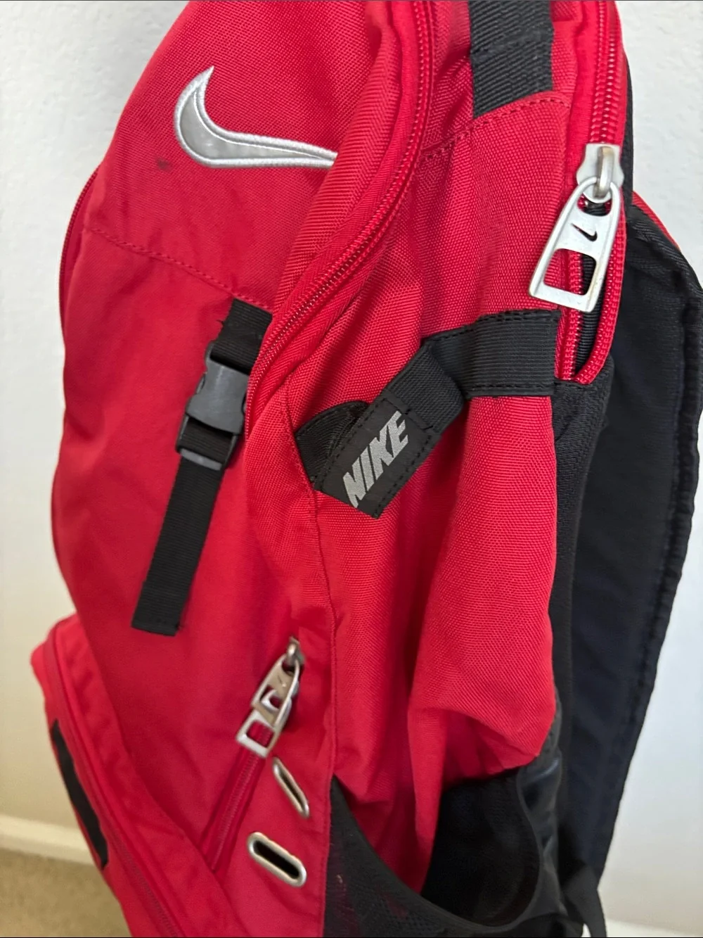 Nike spacious red