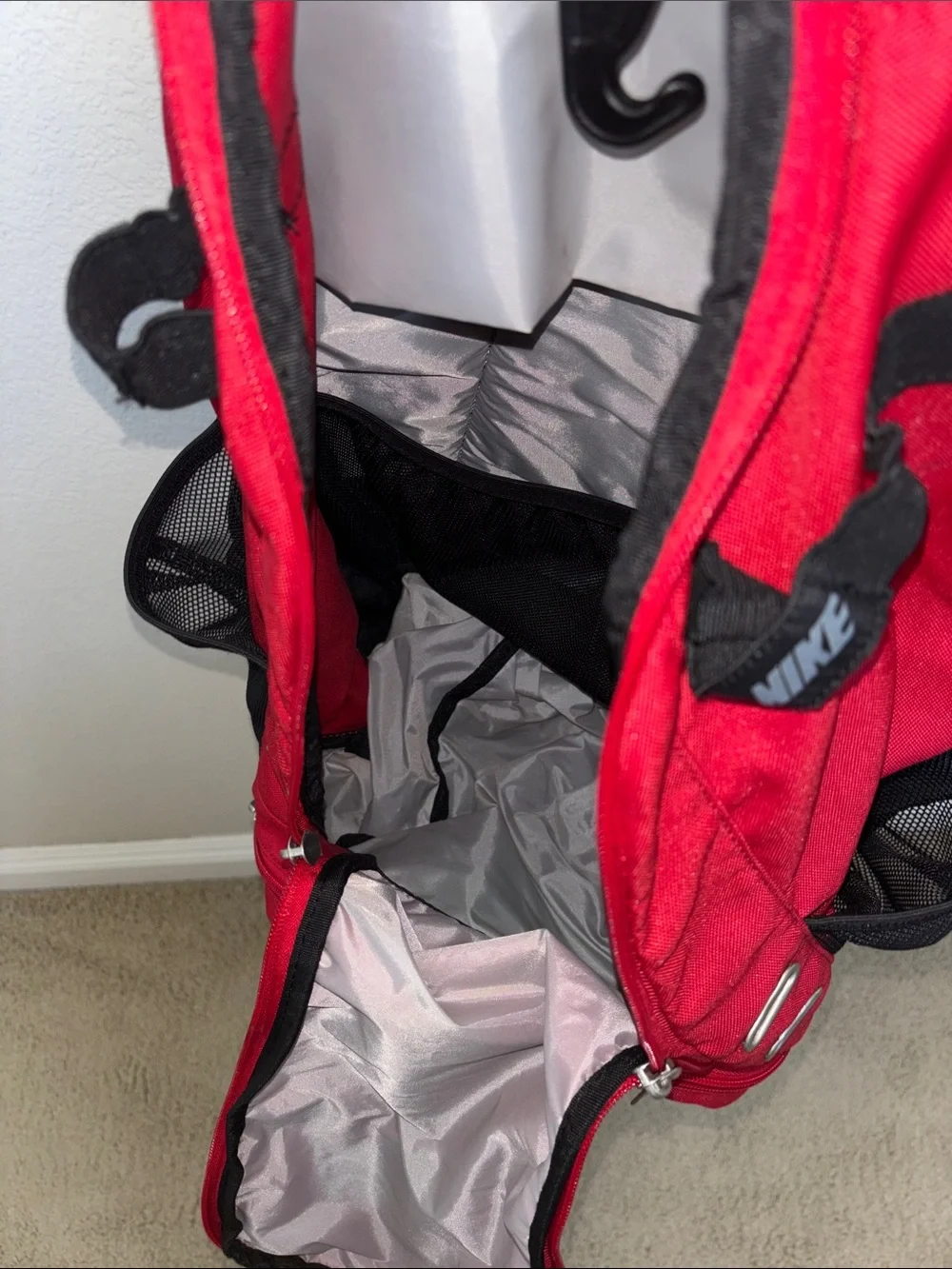 Nike spacious red