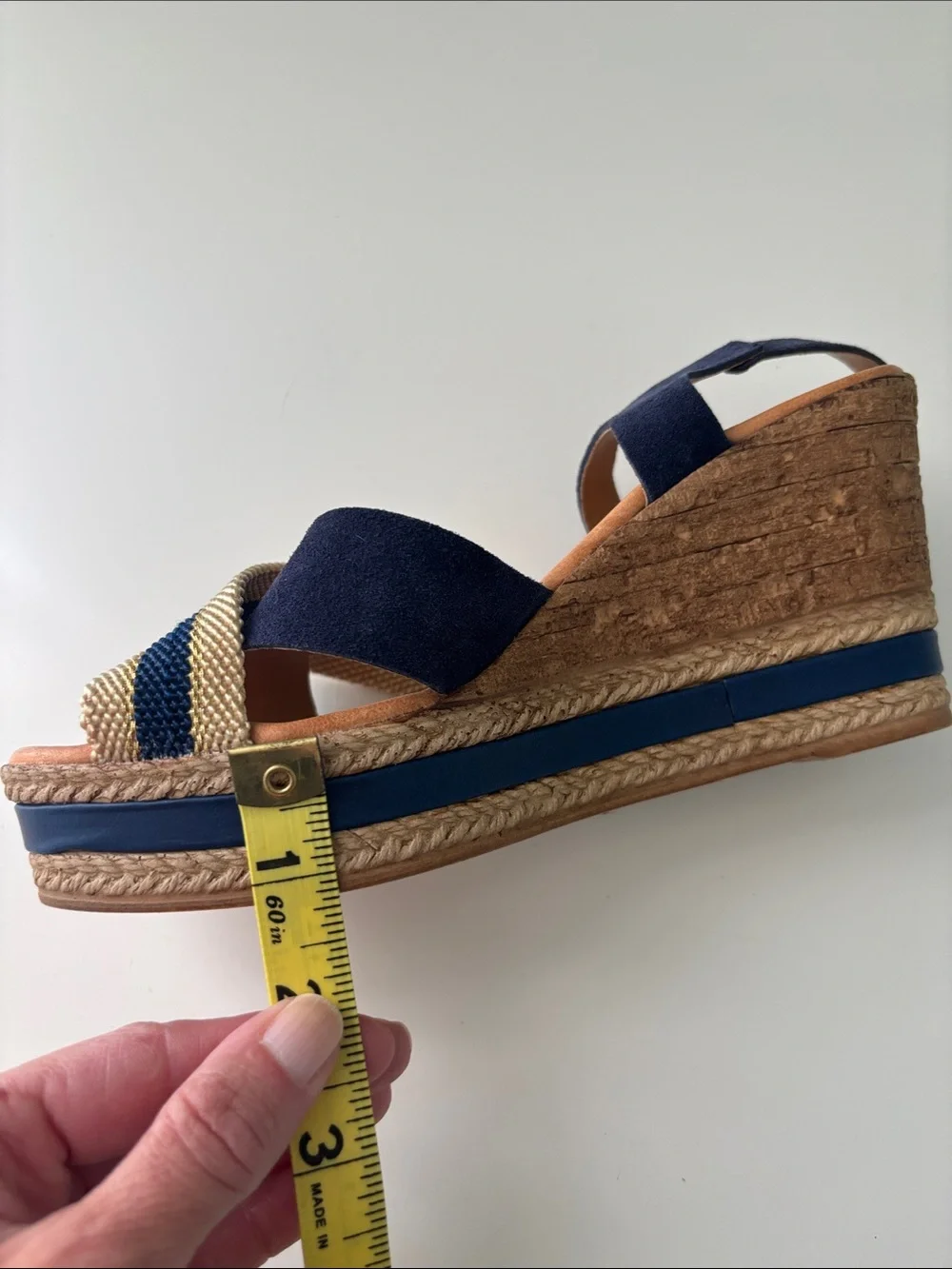 Eram navy suede