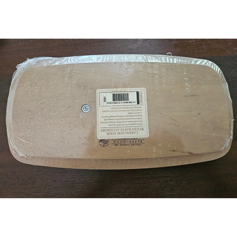 Longaberger woodcrafts lid