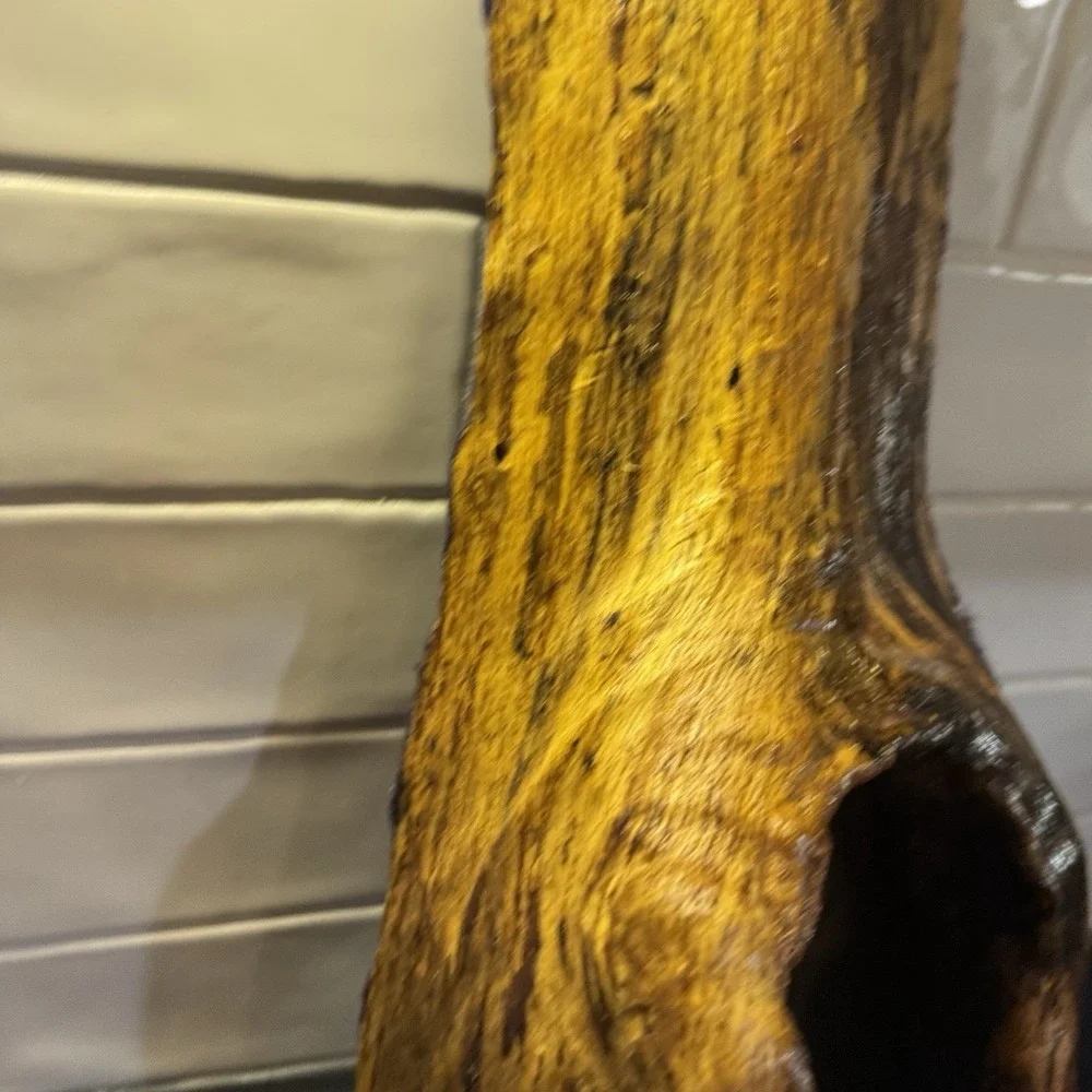 Handmade driftwood mirror