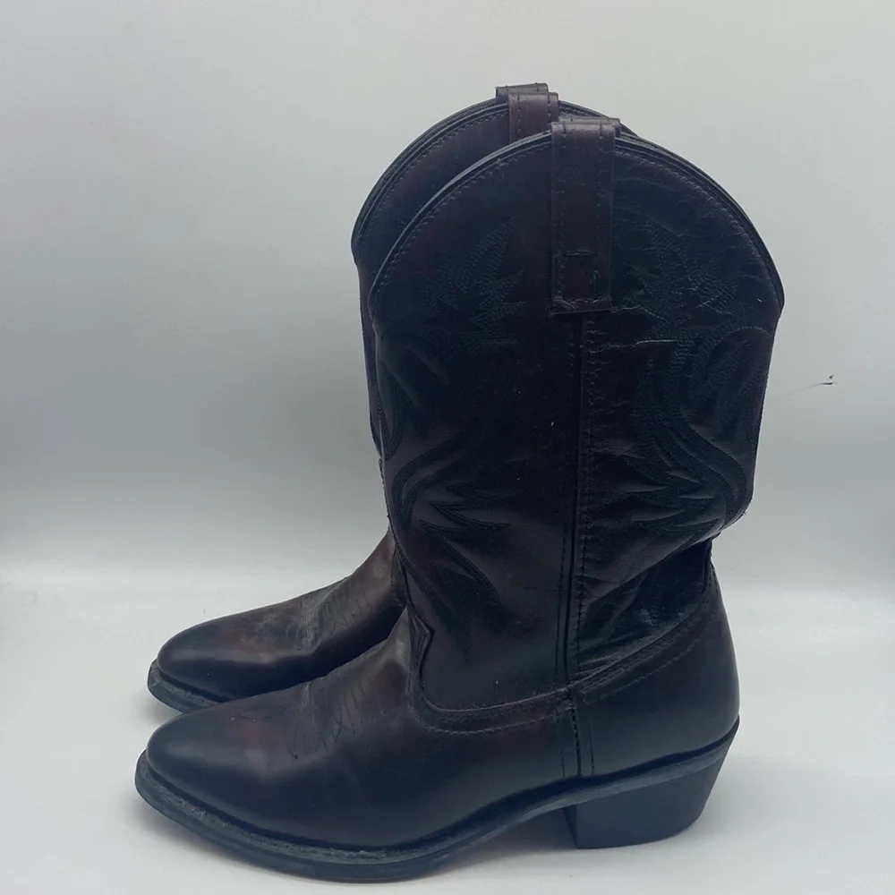 Laredo Men’s 4216 Western Cowboy Black‎ Cherry Boot Size 8D