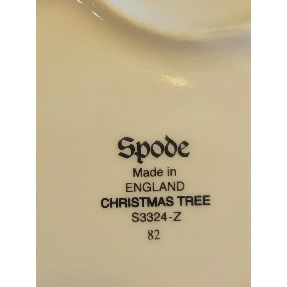 Spode christmas tree
