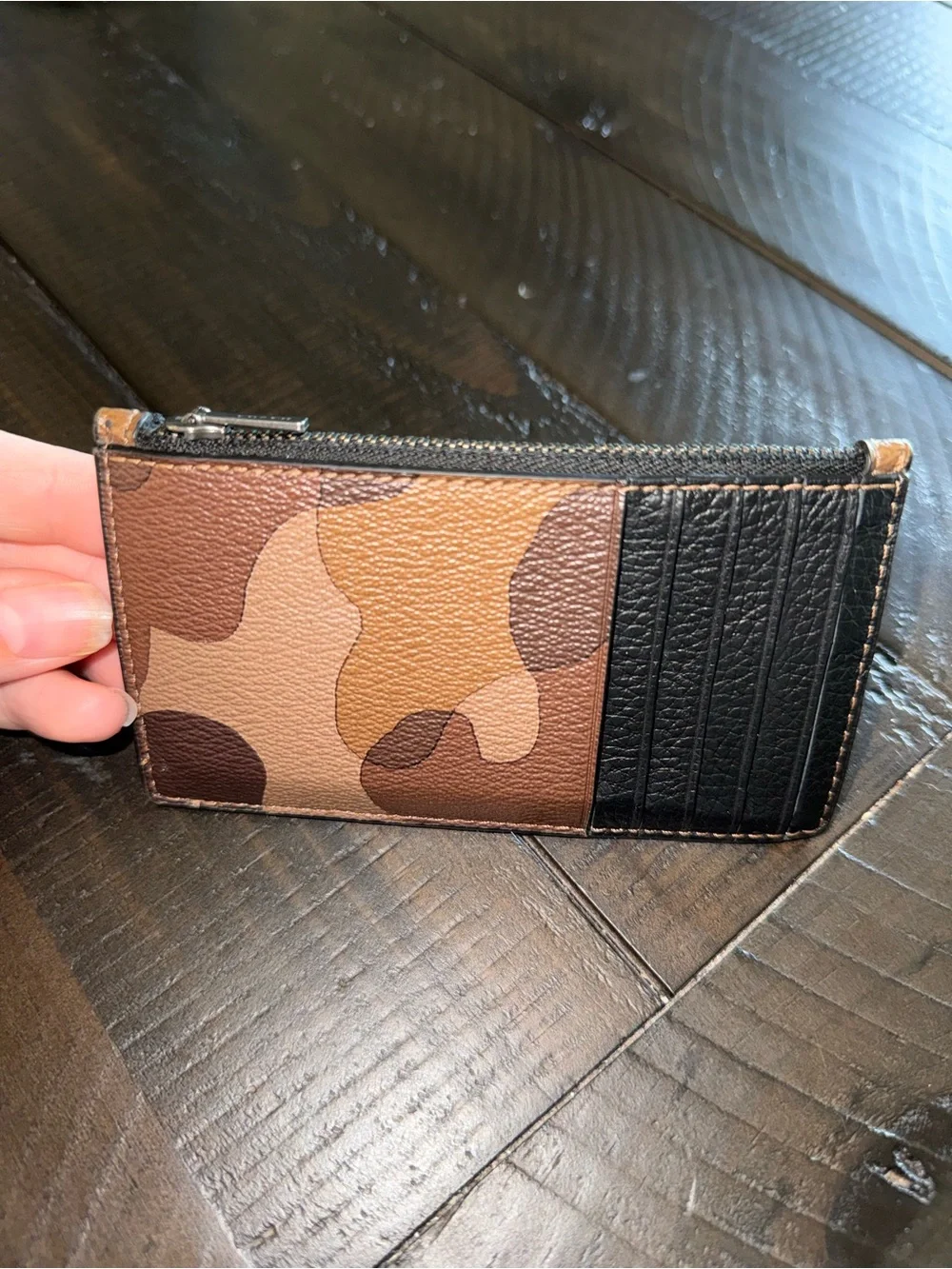 Coach authentic zip