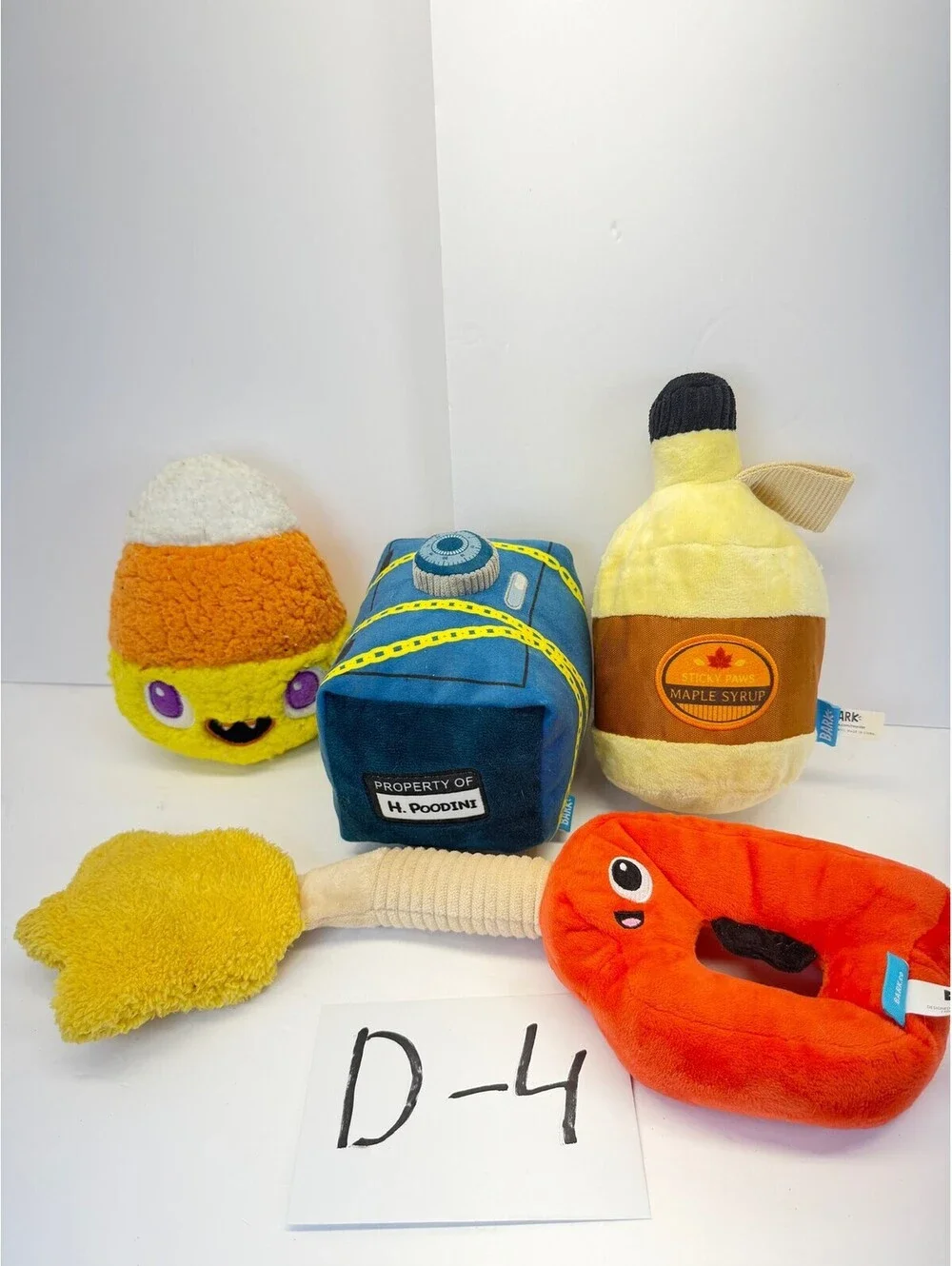 Barkbox plush dog