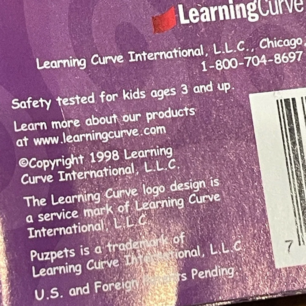 Learning Curve 1998 puppet