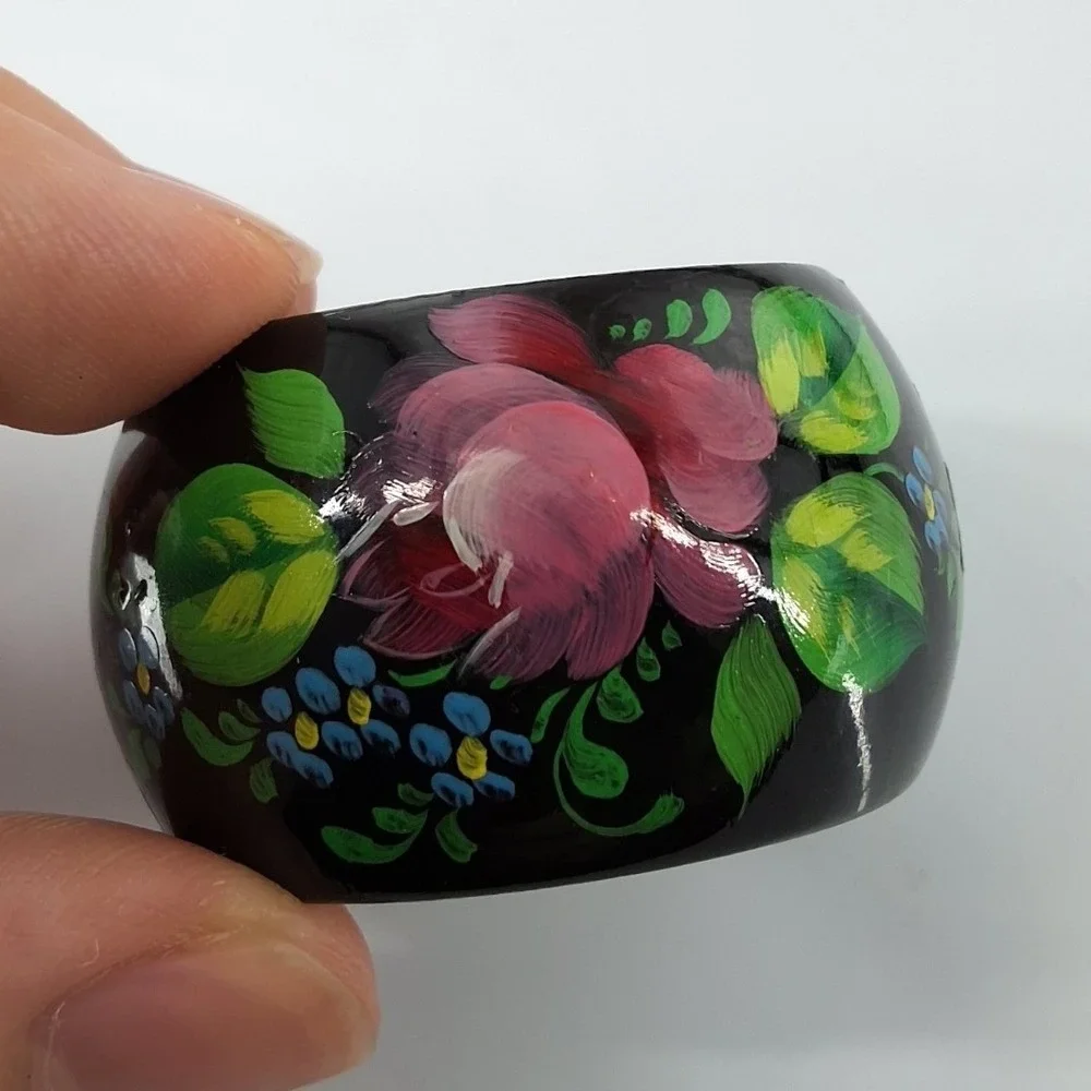 Handmade hand painted