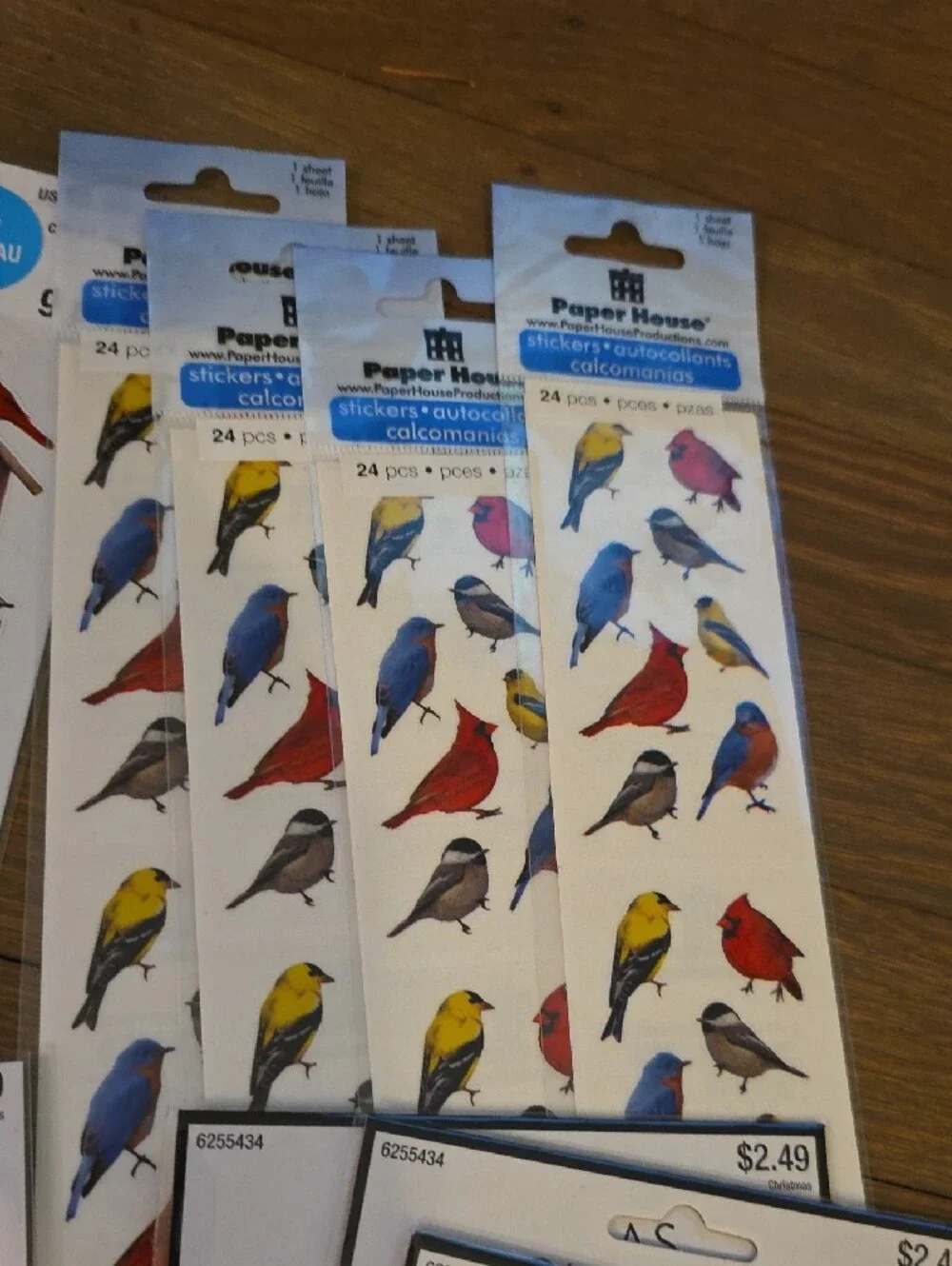 N/A bird stickers