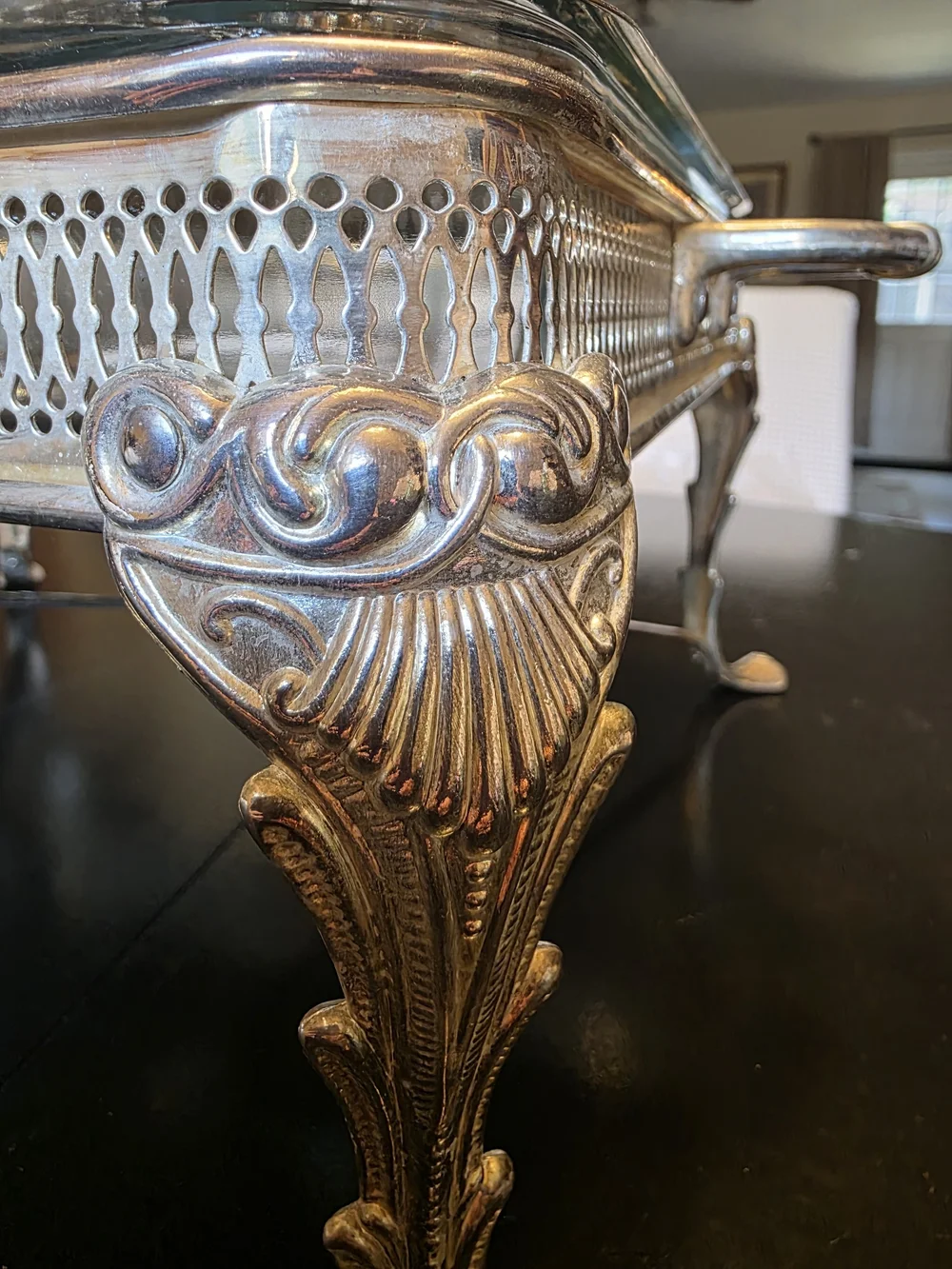 Source Unknown polished silver