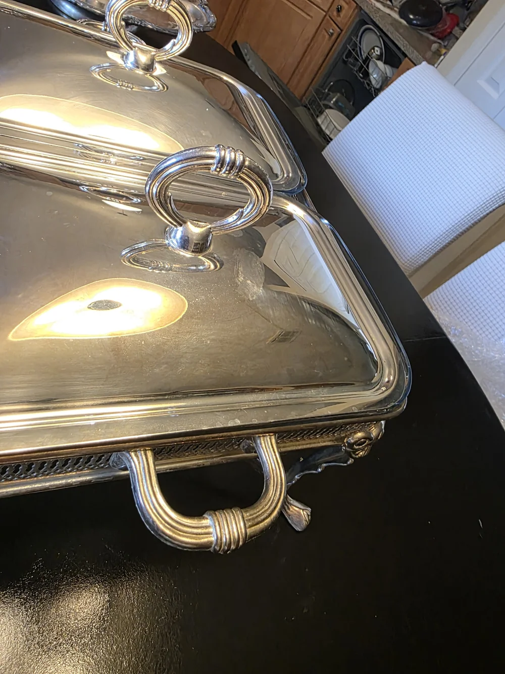 Source Unknown polished silver