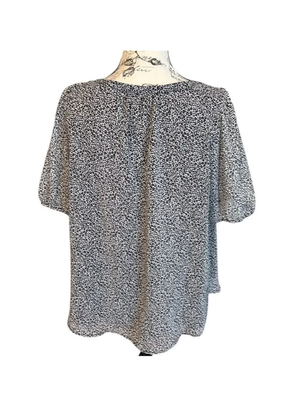 LOFT leopard print
