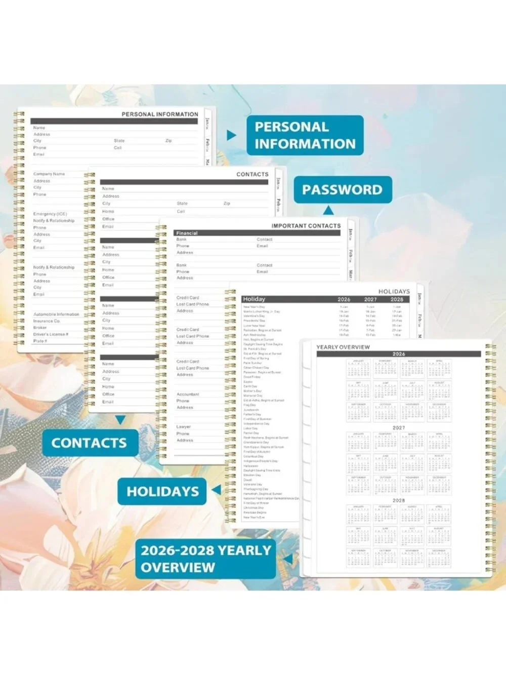 N/A horizontal schedule