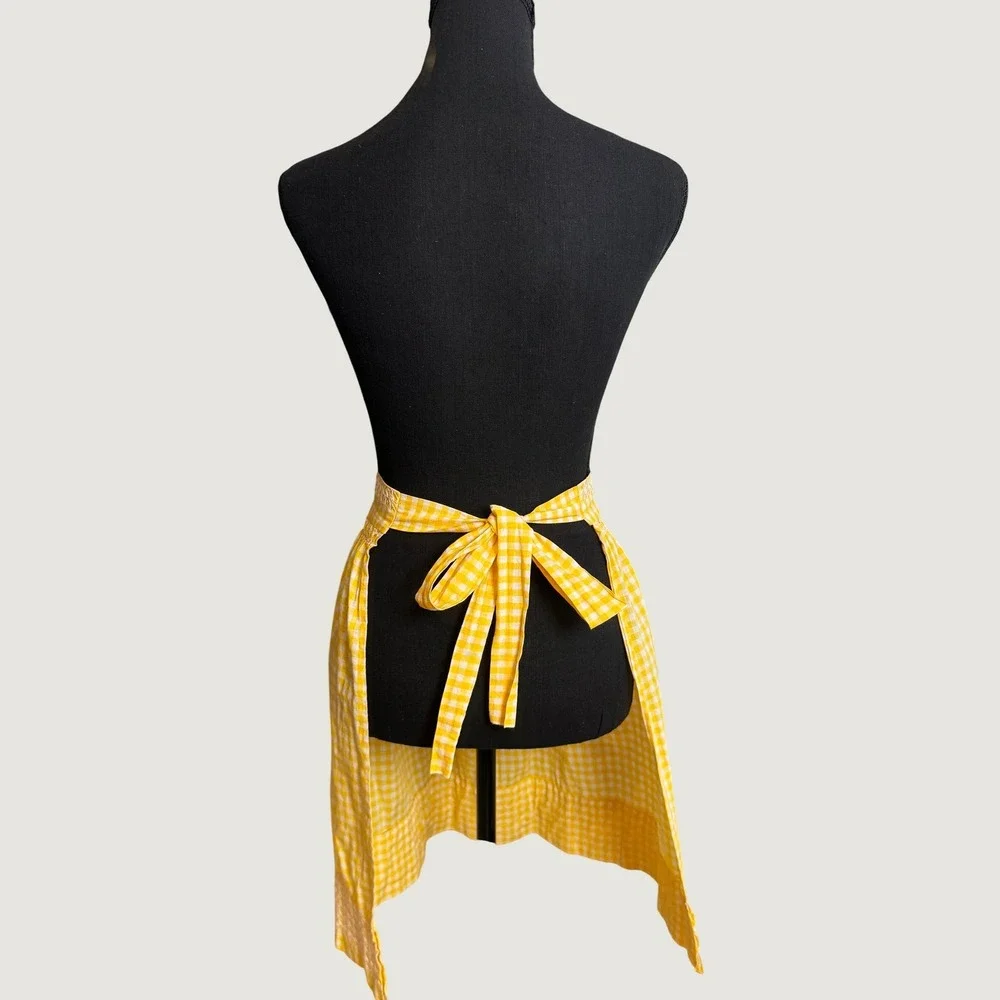 Handmade vintage yellow