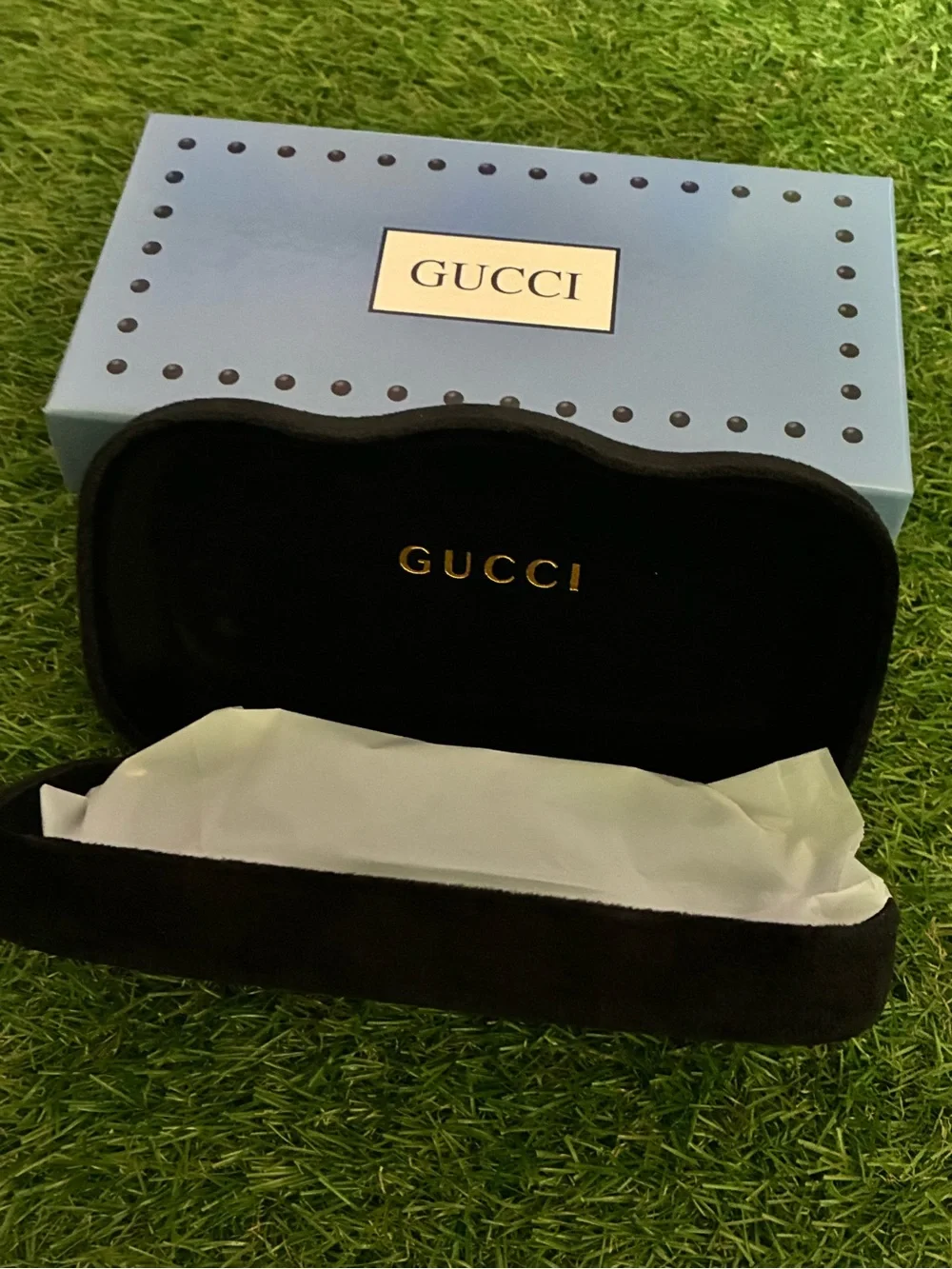 Gucci sunglasses case