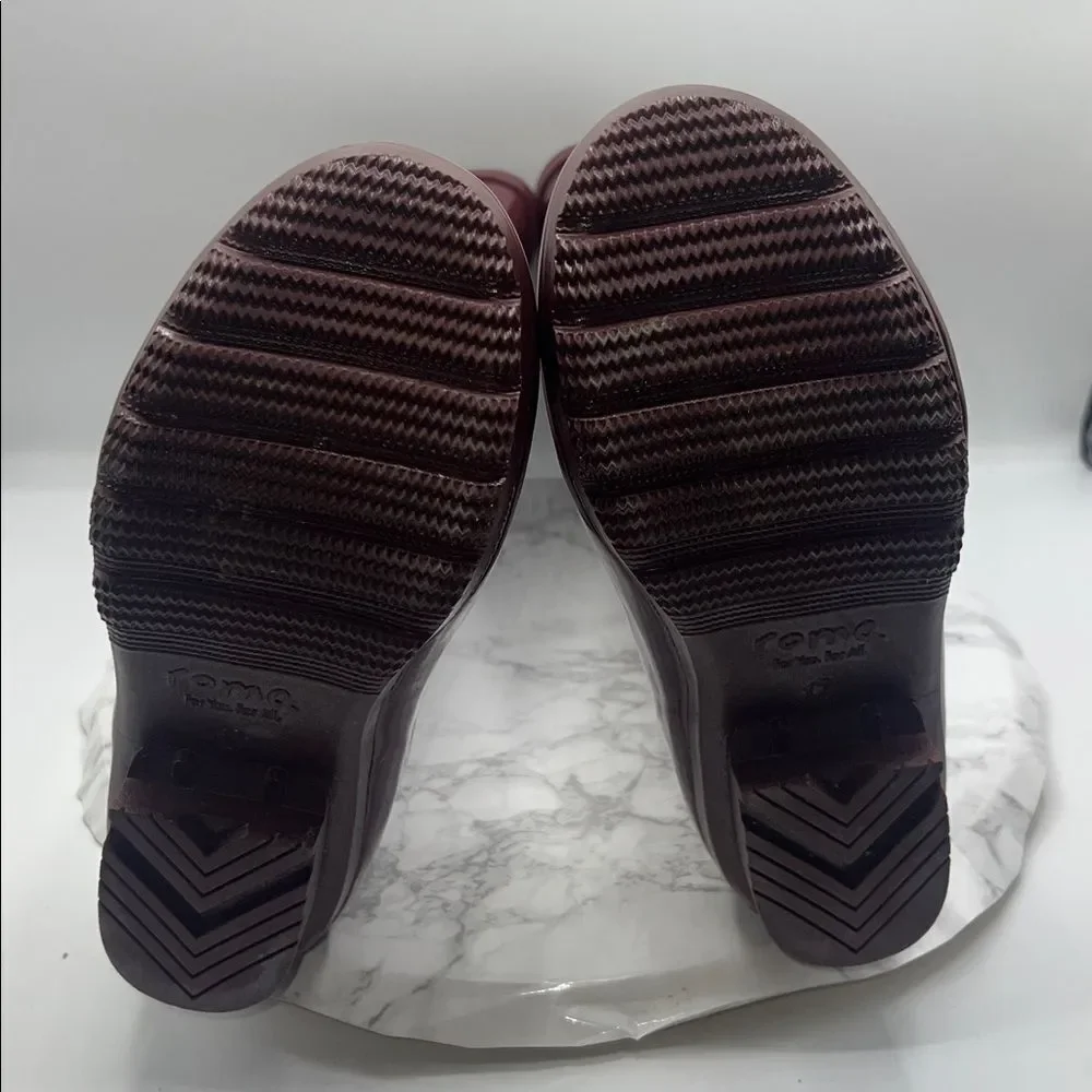Roma burgundy glossy