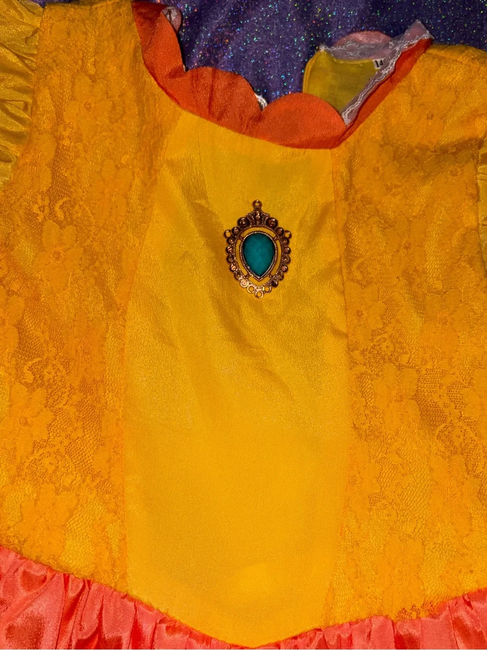 Super Mario Princess Daisy Dress