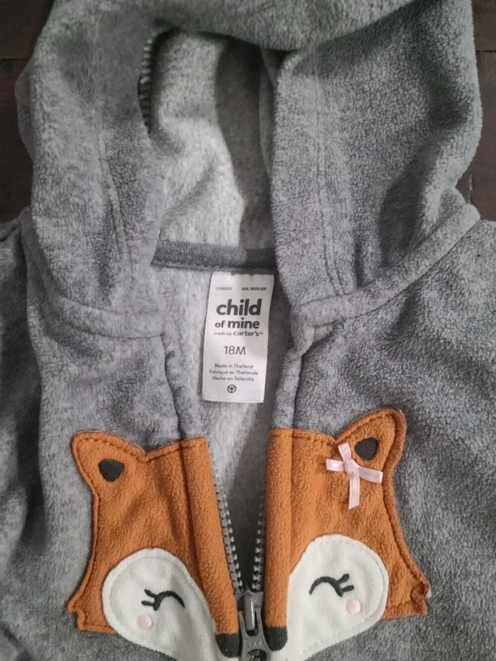 Carters fox print