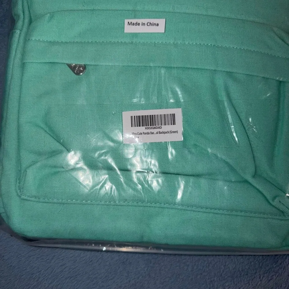N/A green backpack