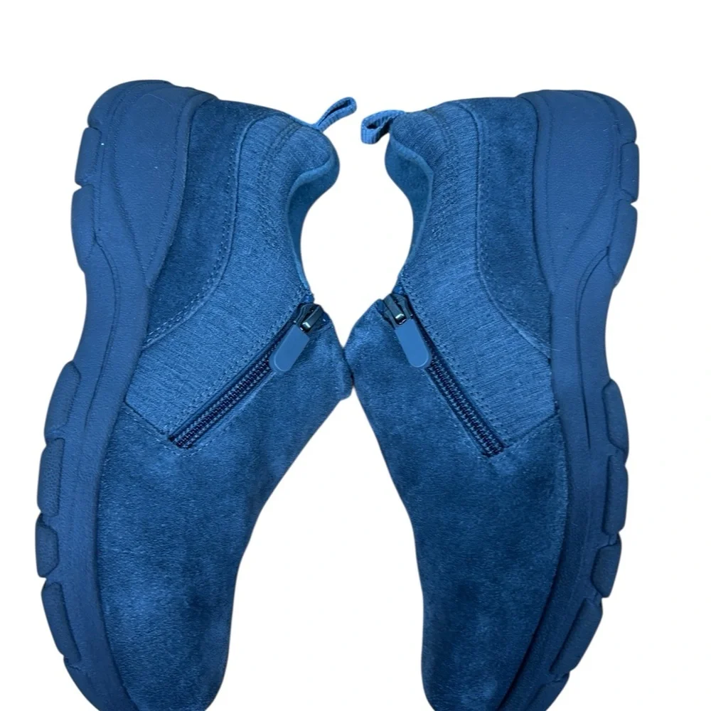Lands End cozy suede
